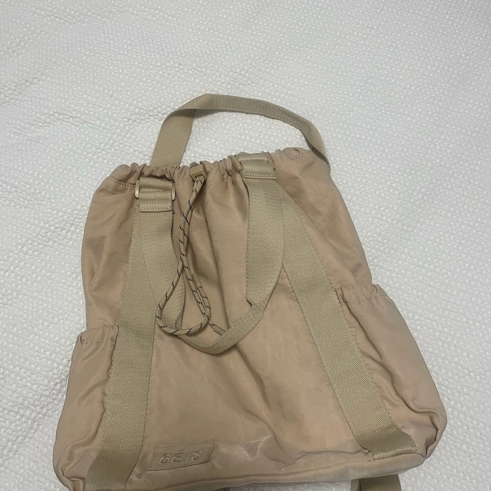 Beis beige backpack